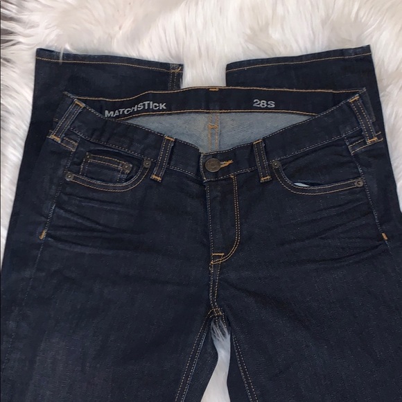 J. Crew Denim - J. Crew Matchstick dark Denim Jeans- 28S